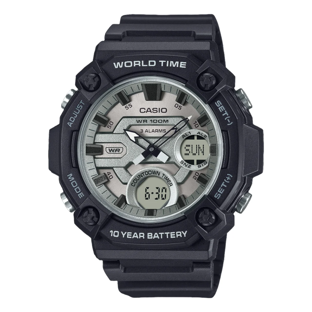 Casio AEQ120W-7A 53 mm kol saati