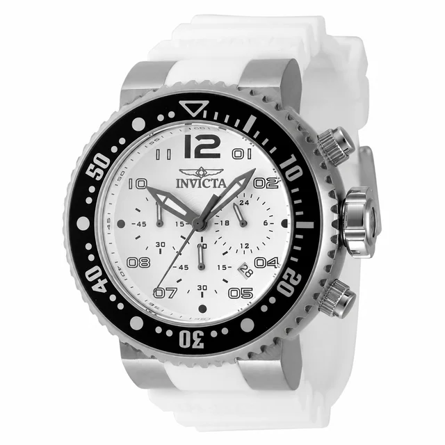 Invicta Pro Diver Crew Watch - 52mm. White (47193) kol saati