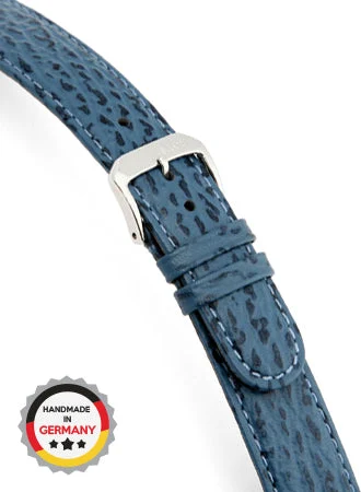 RIOS Grained Leather Ocean - Royal Blue - Shark Grained 6023/RI kol saati