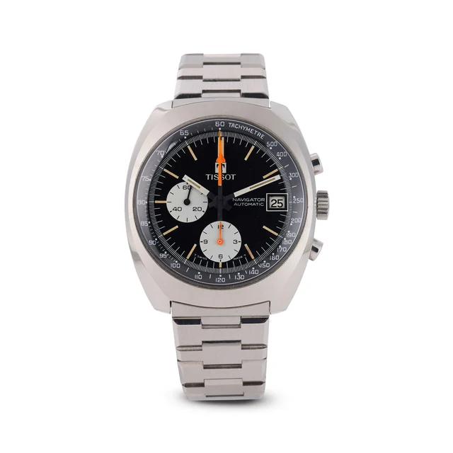 Tissot TISSOT, REF. Z45501, BLACK DIAL, CHRONOGRAPH, STAINLESS STEEL kol saati