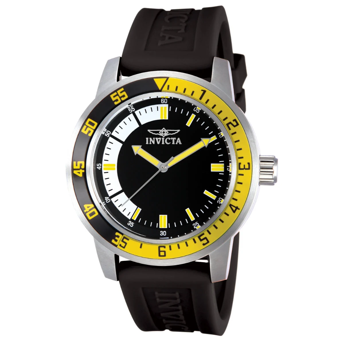 Invicta Open Box Specialty Compass Watch - 45mm. Black (AIC-12846) 45 mm kol saati