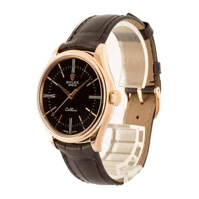 Rolex Cellini 50505 Everose Gold kol saati