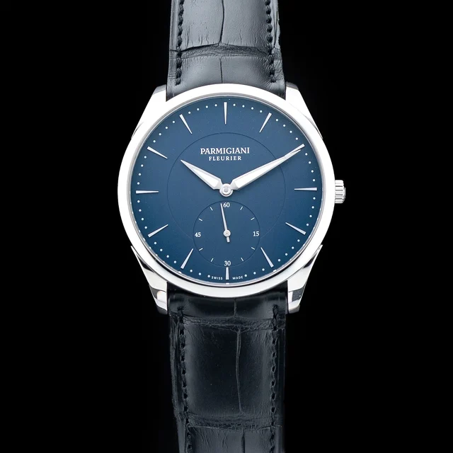Parmigiani Fleurier Tonda 1950 40mm Blue Dial 210009N33092 kol saati