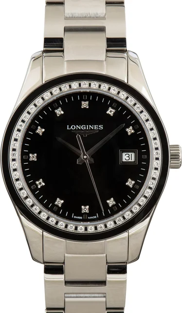 Longines Conquest Classic Black Diamond Dial L2.387.0.57.6 kol saati
