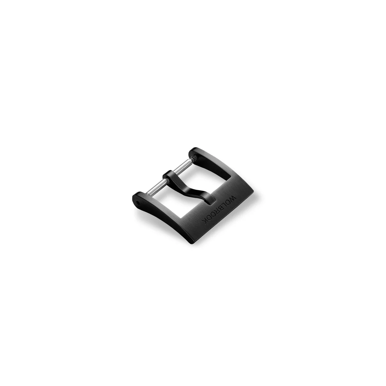 Wolbrook Stainless Steel Buckle with Black PVD 22-BCK-BLK-16-NSA kol saati