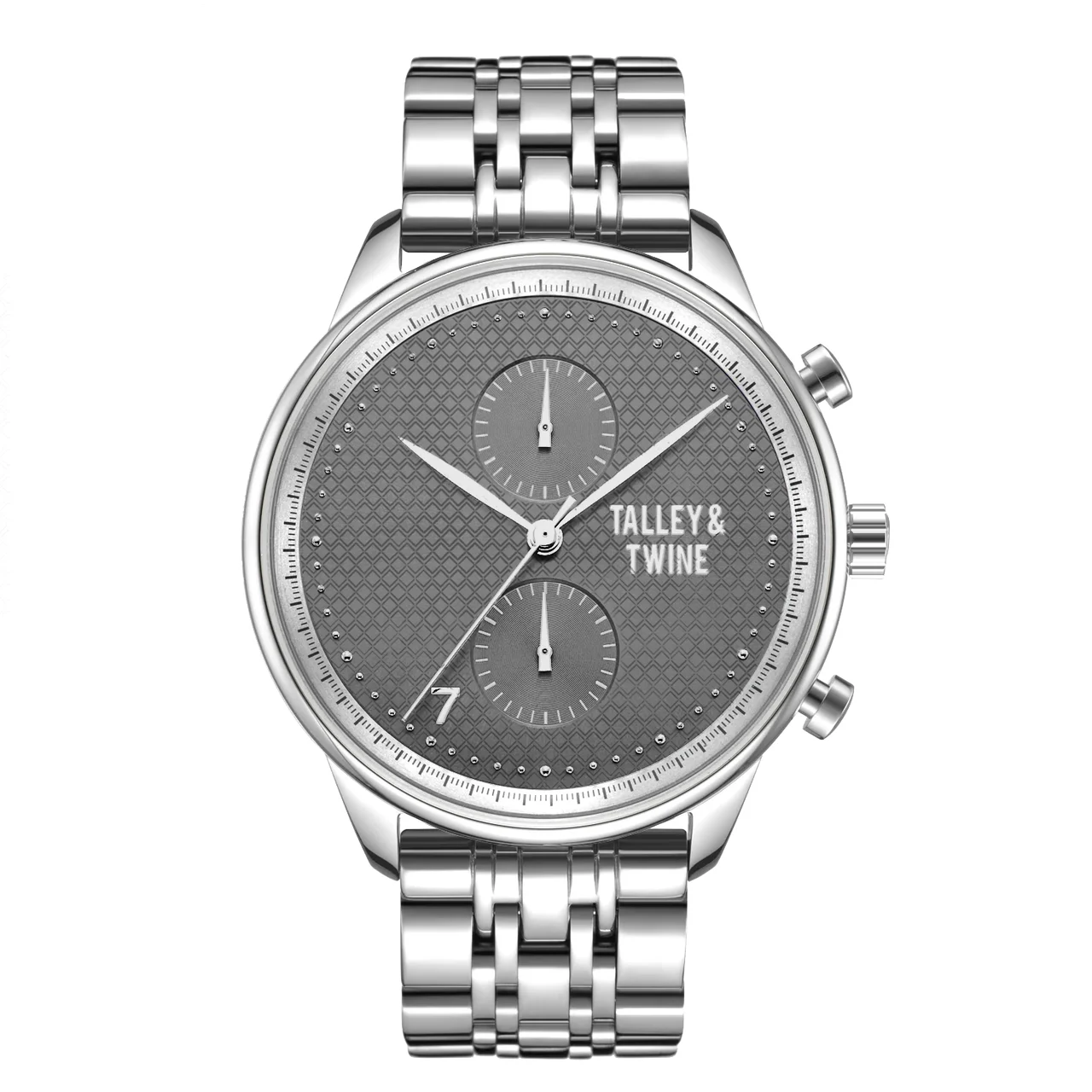 Talley & Twine Watch Company 46-GRY-DMD-MTL 46 mm kol saati