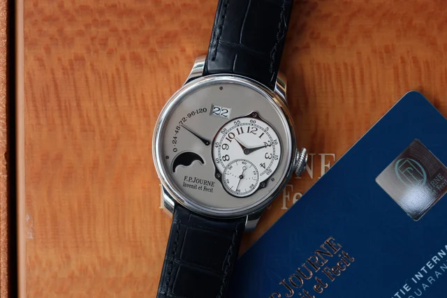 F.P. Journe Octa Lune ref. LN “Platinum, Grey, 40mm” kol saati