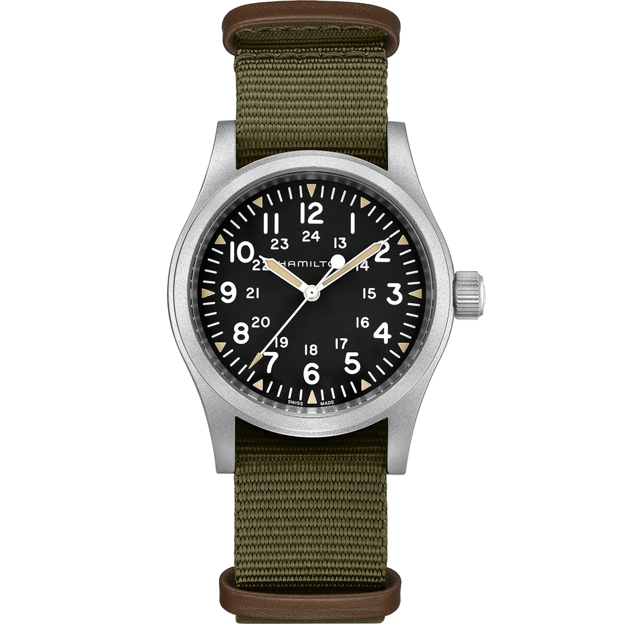Hamilton Khaki Field Mechanical 38mm H69439931 38 mm kol saati