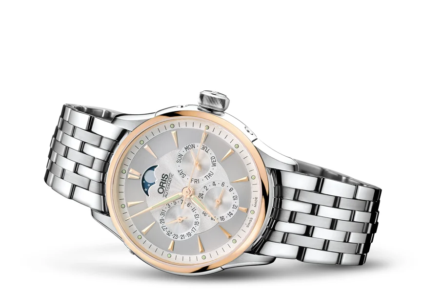 Oris Artelier Complication 2007 01 581 7606 6351-07 8 18 73 35 mm kol saati