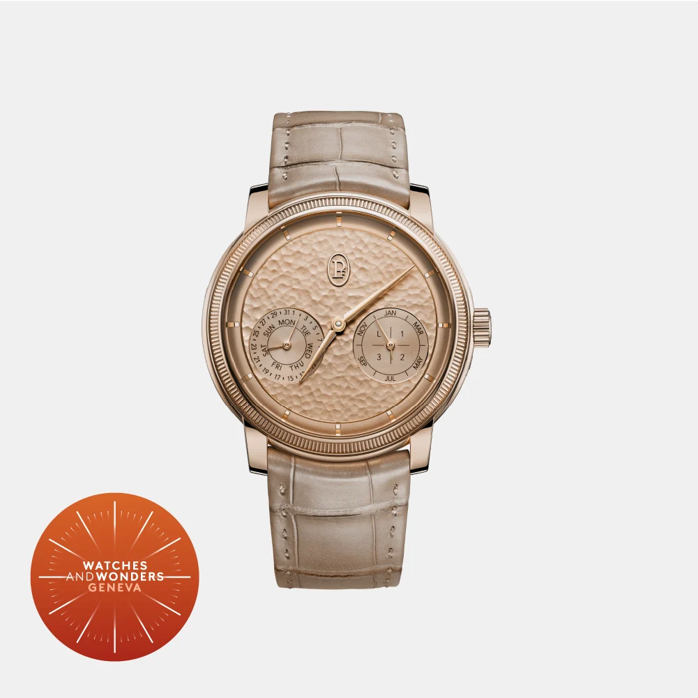 Parmigiani Fleurier Toric Quantieme Perpetuel Rose Gold Anniversarie 41 mm kol saati