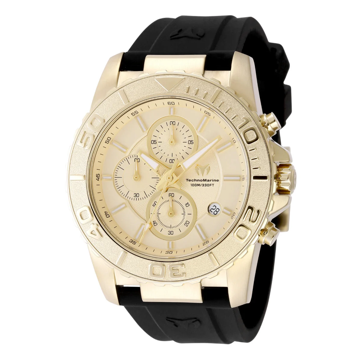 Technomarine Sea Grace Watch - 45mm. Black (TM-725009) 45 mm kol saati
