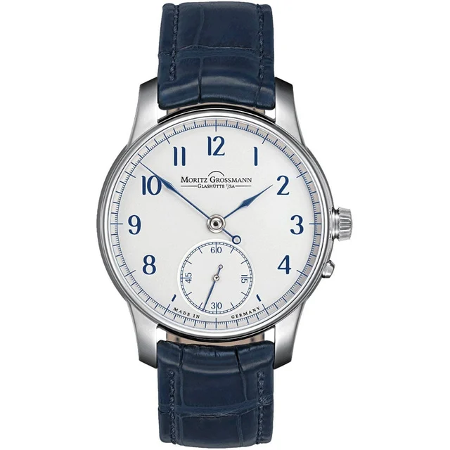 Moritz Grossmann Enamel Arabic Blue MG-001746 kol saati