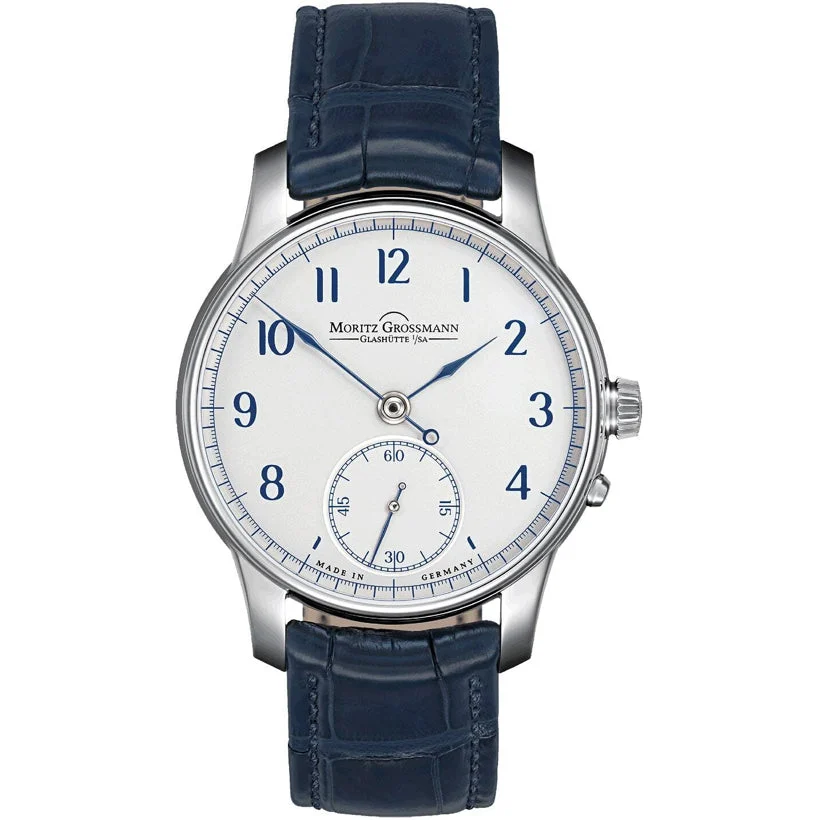 Moritz Grossmann Enamel Arabic Blue MG-001746 kol saati