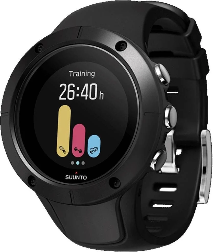Suunto Spartan Trainer Wrist Hr Black SS022668000 46 mm kol saati