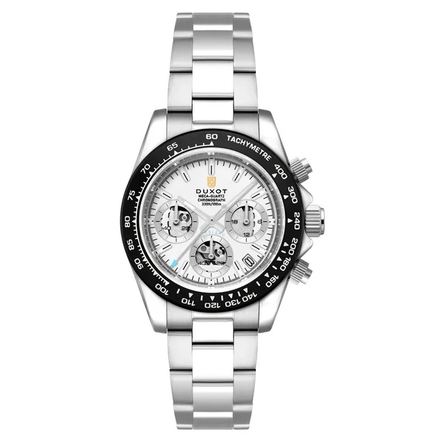 Duxot Accelero Chronograph Skeleton Edition Lunar Black #DX-2065-BB kol saati
