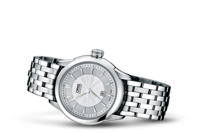 Oris Artelier Date 01 561 7604 4051-07 8 16 73 kol saati