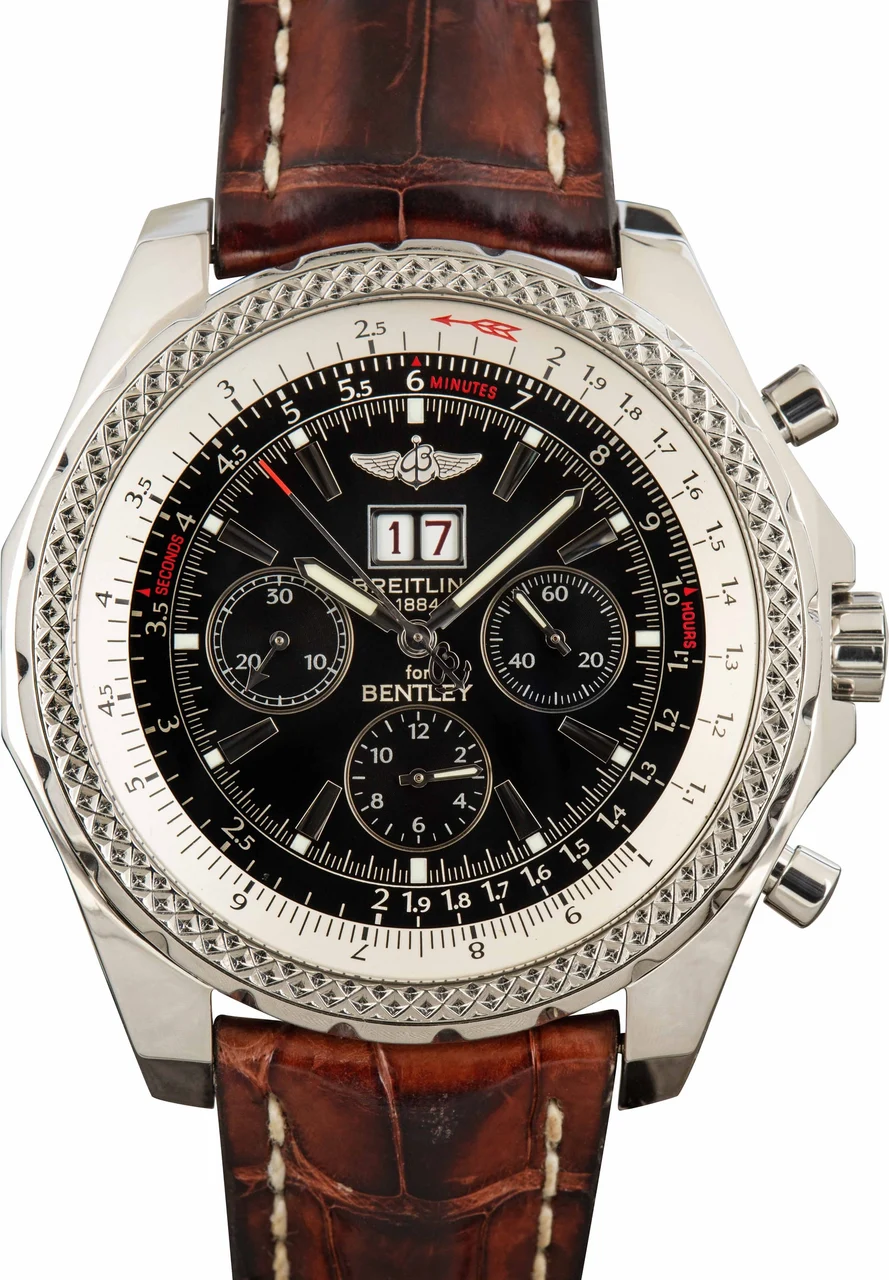 Breitling Bentley Stainless Steel A4436212B728 48 mm kol saati
