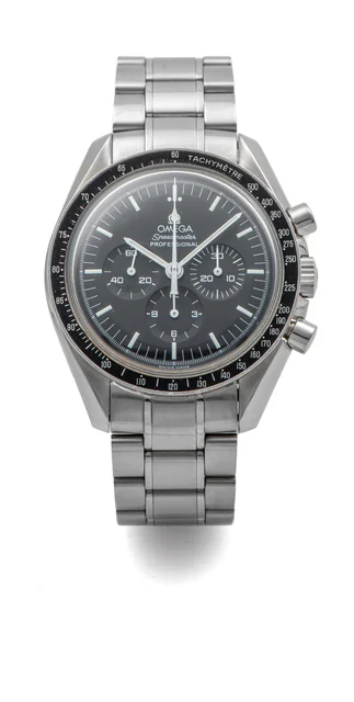 OMEGA OMEGA, REF. 3450022, SPEEDMASTER APOLLO XIII, MISSION SET NO. 05/40, STEEL kol saati