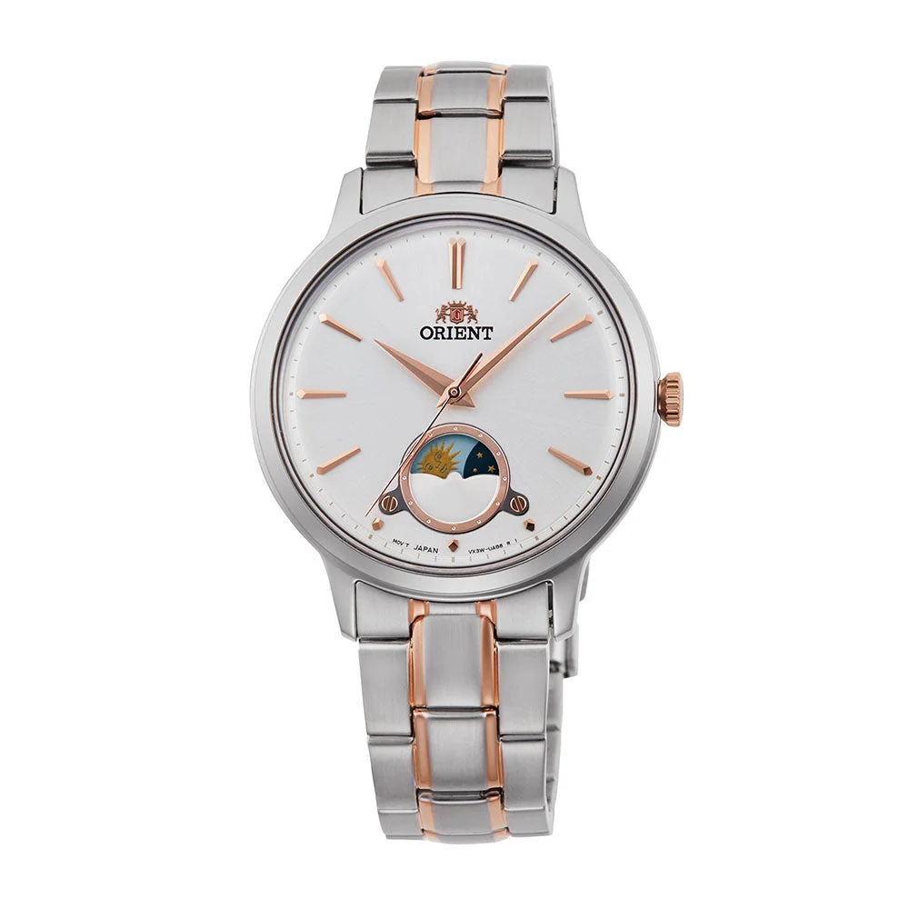 Orient Sun & Moon OR-RA-KB0001S10B 34 mm kol saati