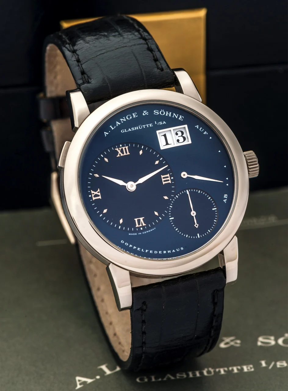 Lange & Sohne Lange 1 White Gold Lange Sohne Lange White Gold 101.027 kol saati