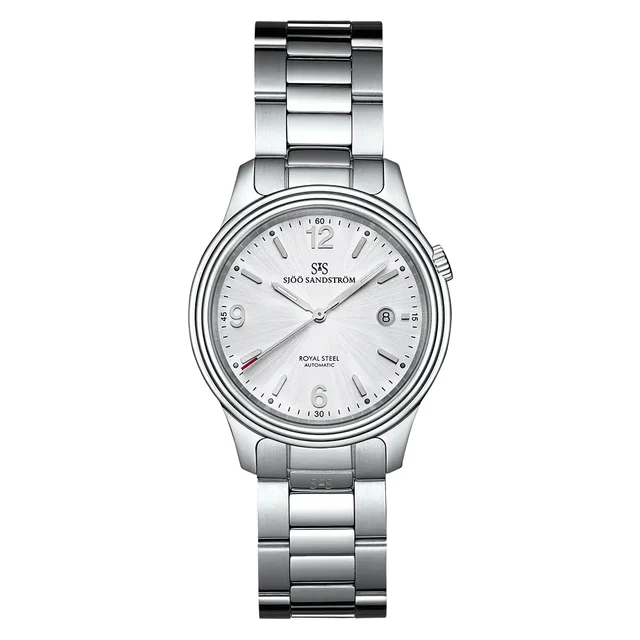 Sjöö Sandström Royal Steel Classic SS-1841-1-Silver kol saati