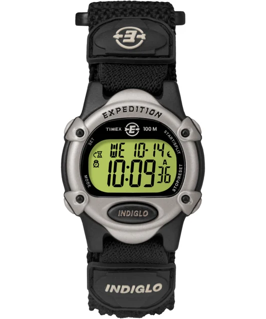 Timex Expedition Chrono-Alarm-Timer 34mm Fabric Strap Watch T478529J kol saati