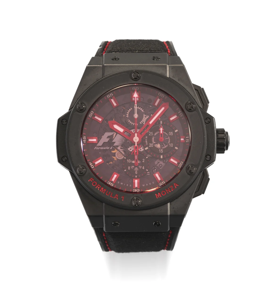 Hublot HUBLOT, REF. 710.CI.0123.NR.MZA10, BIG BANG KING POWER F1 MONZA kol saati