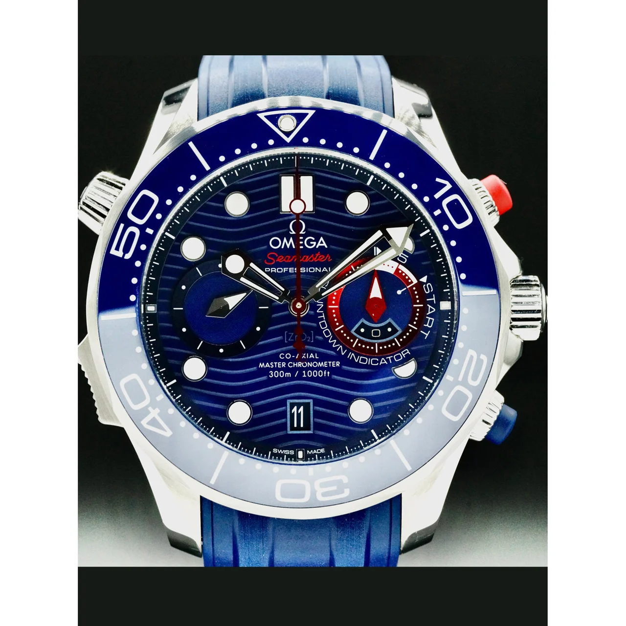 OMEGA Seamaster Chronograph America's Cup 210.30.44.51.03.002 210000033139 44 mm kol saati
