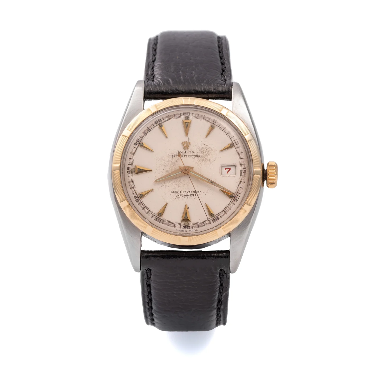 Rolex ROLEX REF. 6075 DATEJUST YELLOW GOLD 40 mm kol saati