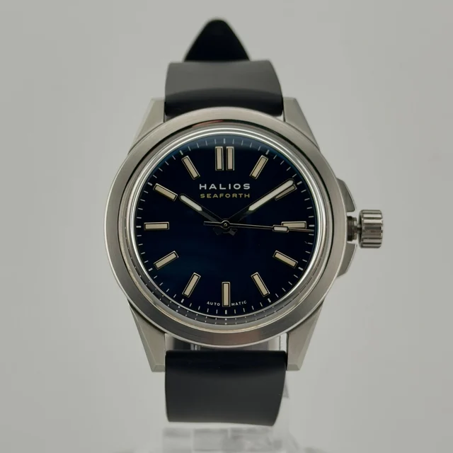 Halios Seaforth III — Abyss Blue, Fixed Bezel kol saati
