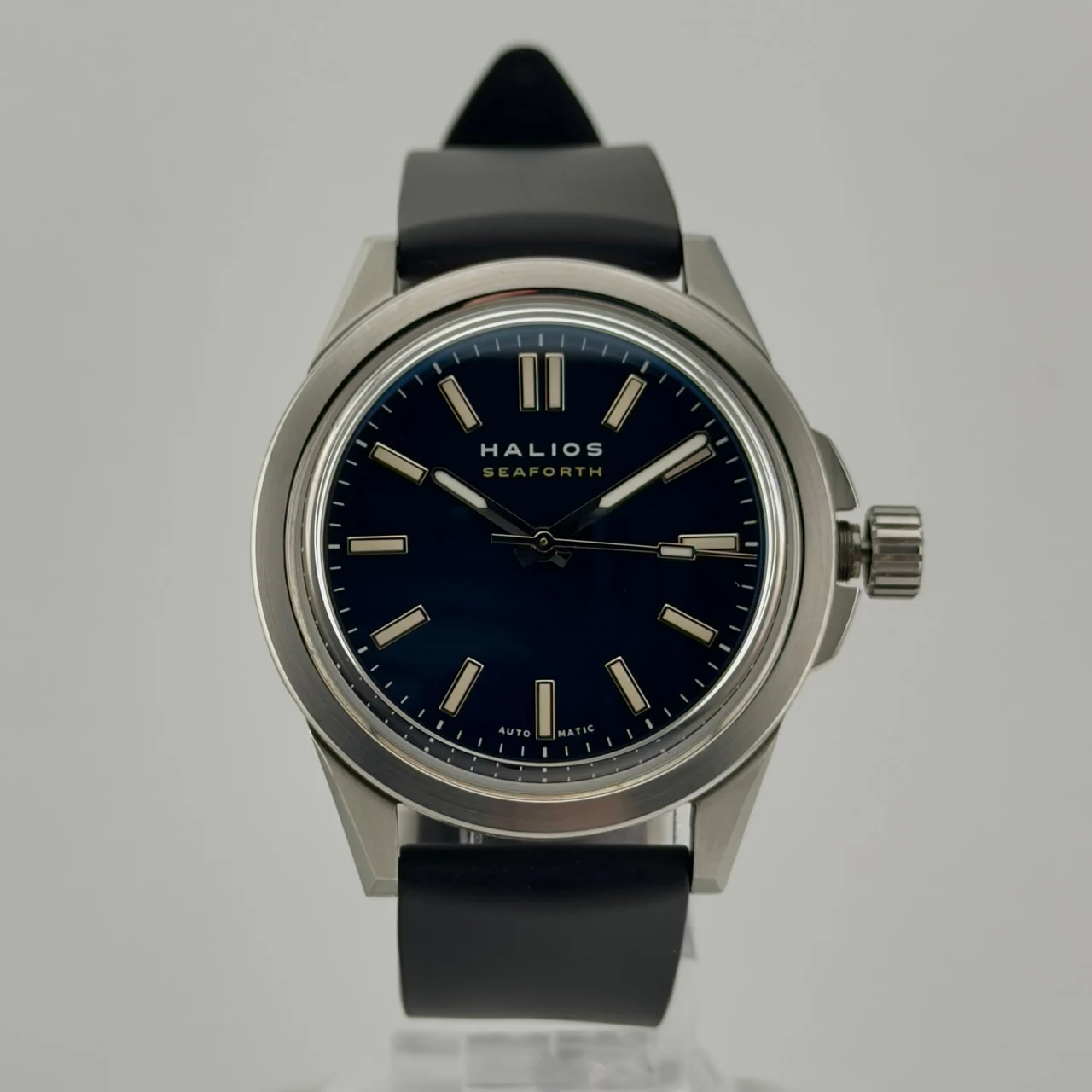 Halios Seaforth III — Abyss Blue, Fixed Bezel 40 mm kol saati