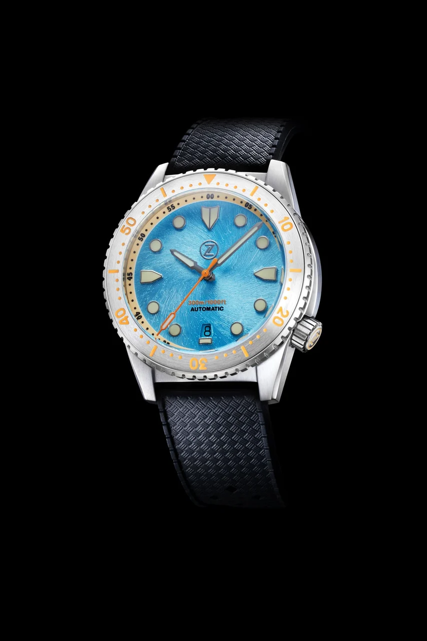 Zelos Mako V3 300m Steel 'Ice' 20 mm kol saati