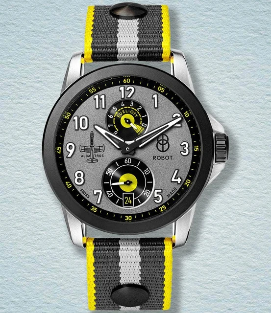 ROBOT Albatros Manual Wind 8-Day Power Reserve 2401ST01 kol saati