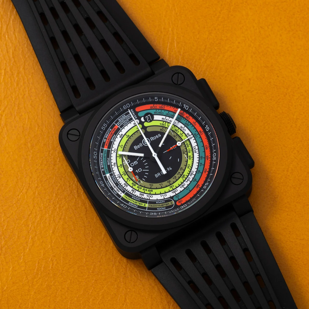 Bell & Ross Bell & Ross Br 03 40992581 42 mm kol saati