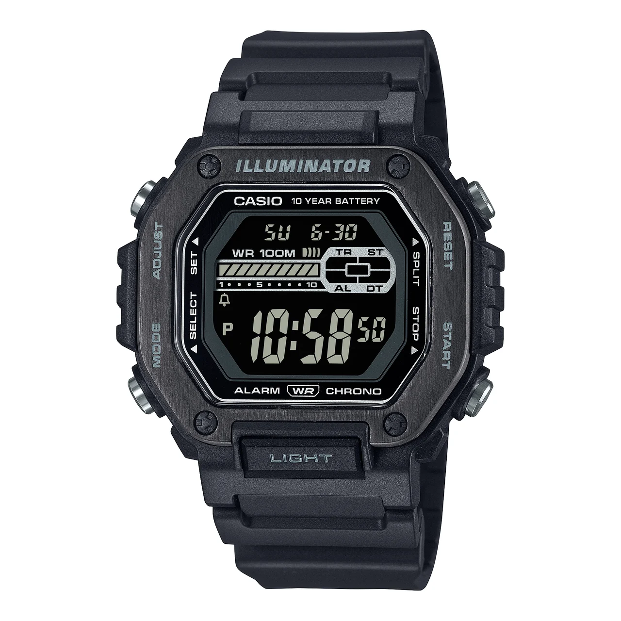 Casio MWD110HB-1B 51 mm kol saati