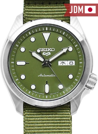 Seiko 5 Japan Seiko 5 Sports “Sports Style” Military Green 40 Ref. SBSA055 SBSA055/SKO 40 mm kol saati