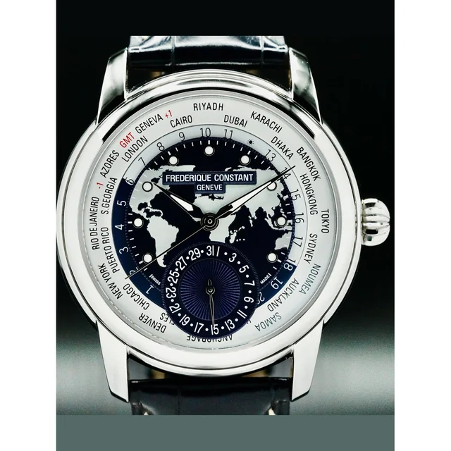 Frederique Constant Manufacture Worldtimer 210000051904 kol saati