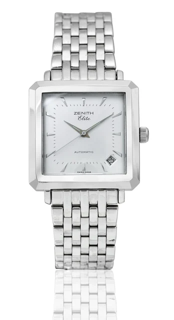 Zenith ZENITH REF 02.0100.670/1, ELITE AUTOMATIC, STEEL NOS, FULL SET kol saati