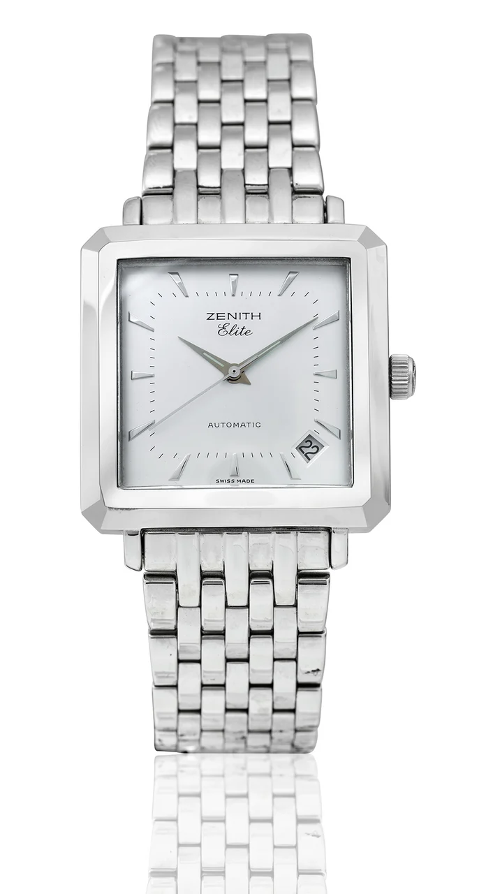 Zenith ZENITH REF 02.0100.670/1, ELITE AUTOMATIC, STEEL NOS, FULL SET kol saati