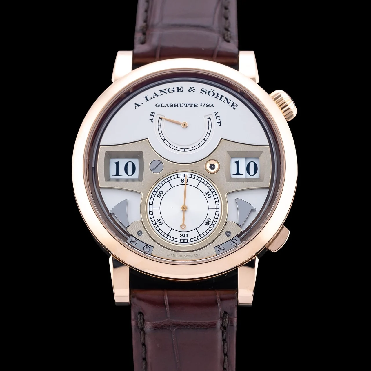 A. Lange & Sohne Lange & Söhne 145.032 Zeitwerk Striking Time 210009N32144 44.2 mm kol saati