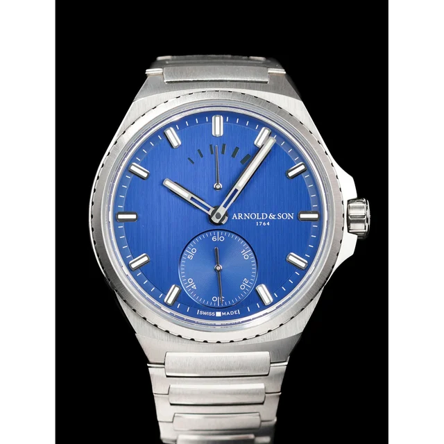 Arnold and Son Longitude Titanium Ocean Blue 210000082870 kol saati
