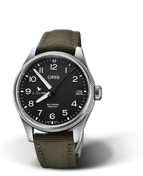 Oris Big Crown ProPilot E-Sling Edition 01 751 7761 4114-07 3 20 03LC 41 mm kol saati