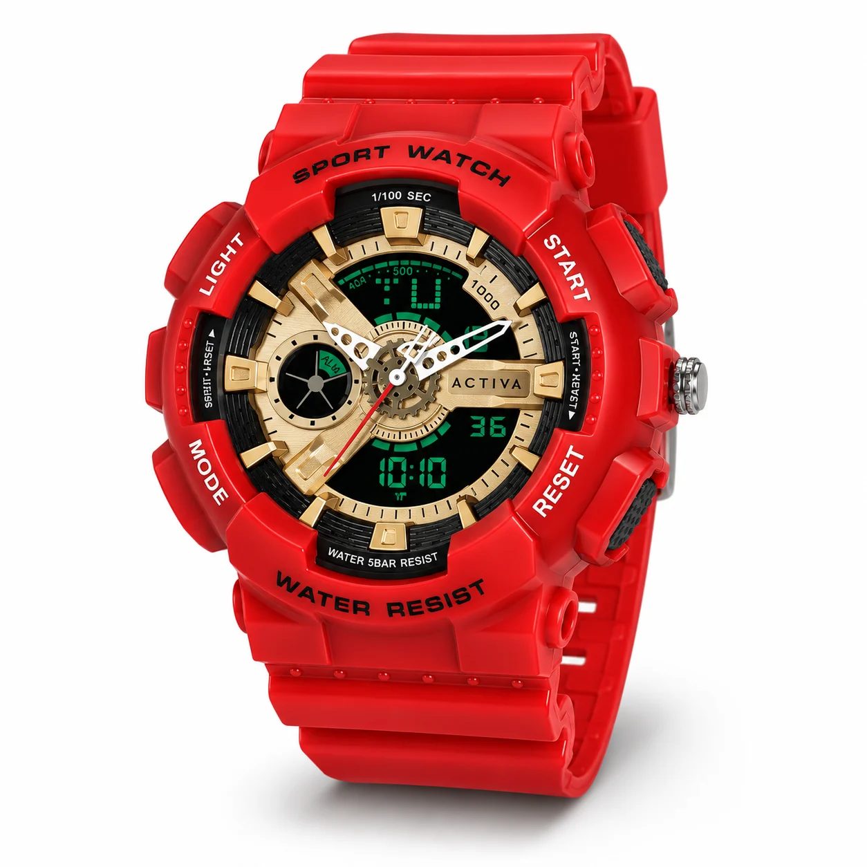 Invicta Activa Pixel X Digital Watch - 50mm. Red (ACW499-004) 50 mm kol saati