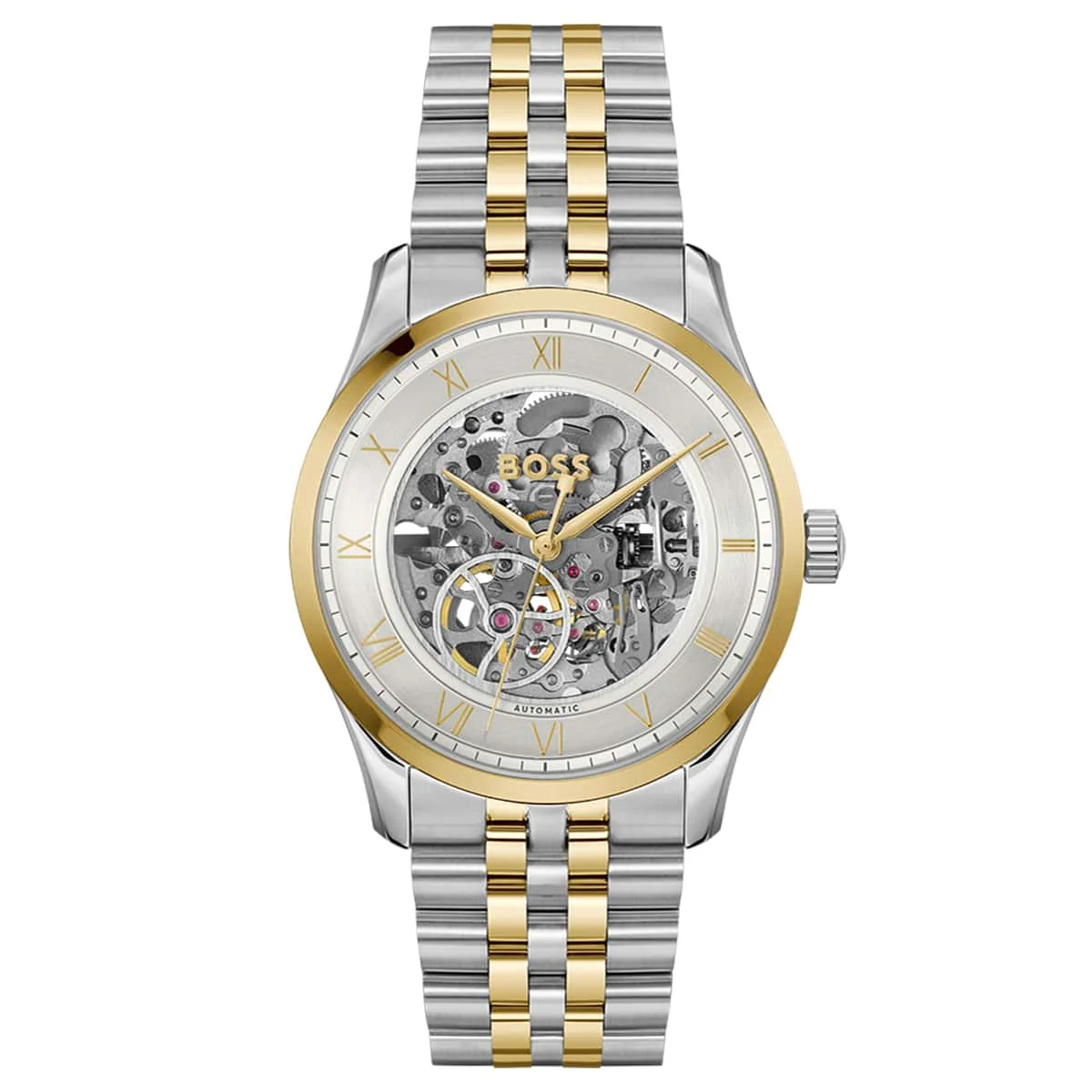 Boss Watches Principle Skeleton HB1514237 41 mm kol saati