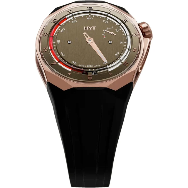 Hyt Gold & Titanium Chocolate Millésime Edition H03345-A kol saati