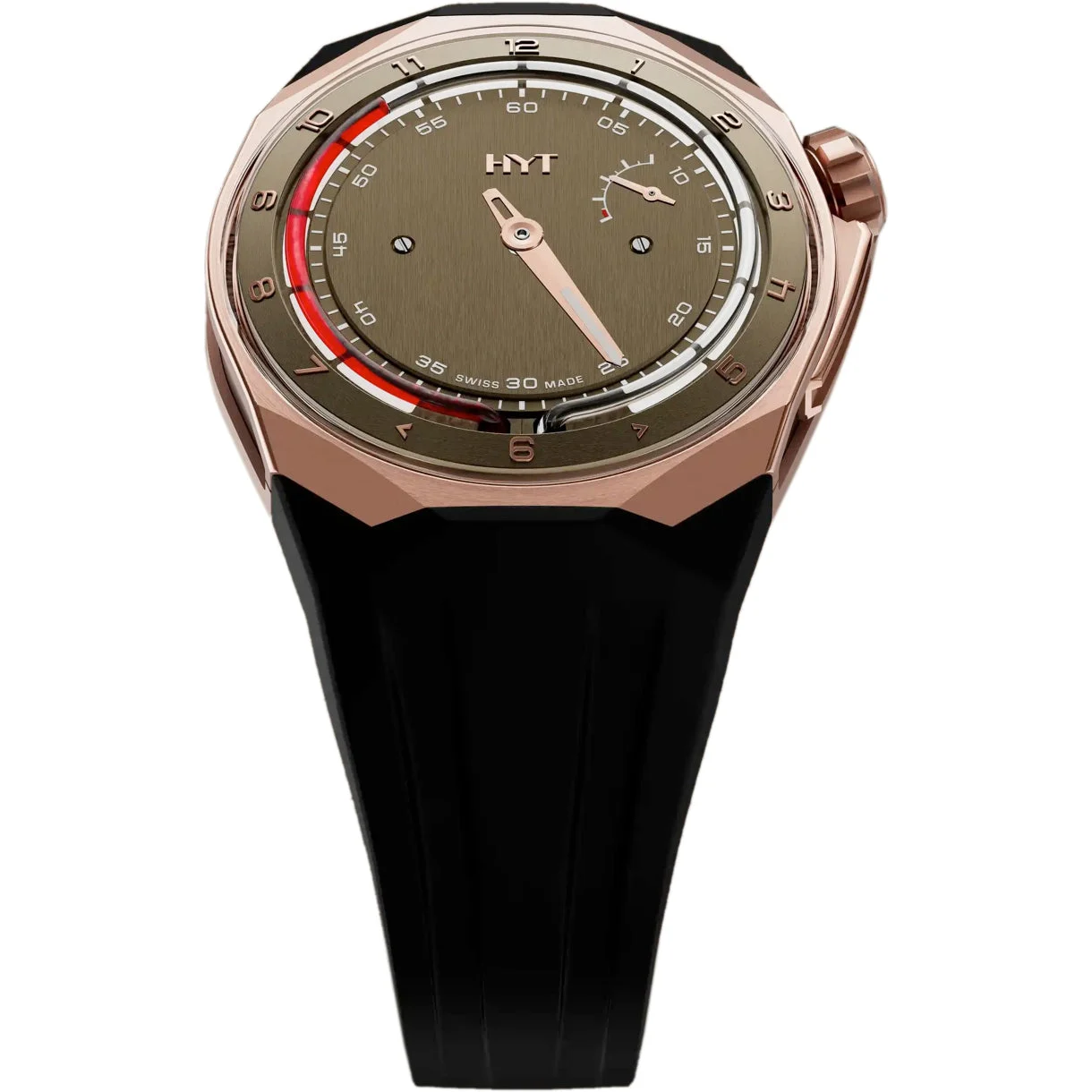 Hyt Gold & Titanium Chocolate Millésime Edition H03345-A kol saati