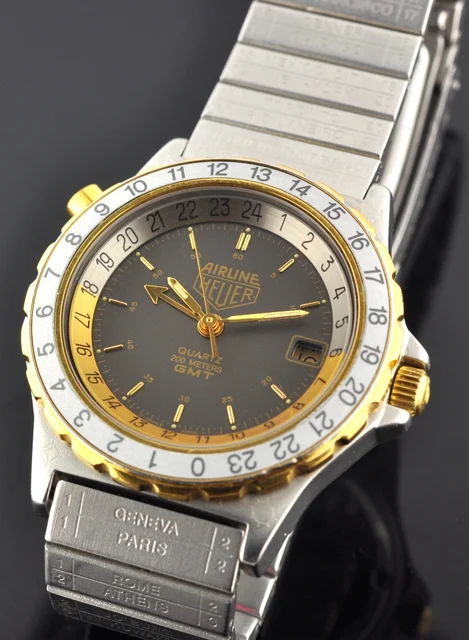 Tag Heuer Heuer Airline GMT Quartz kol saati