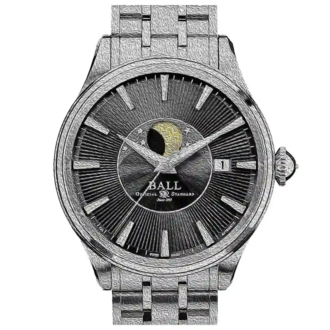 Ball Trainmaster 33641 40 mm kol saati