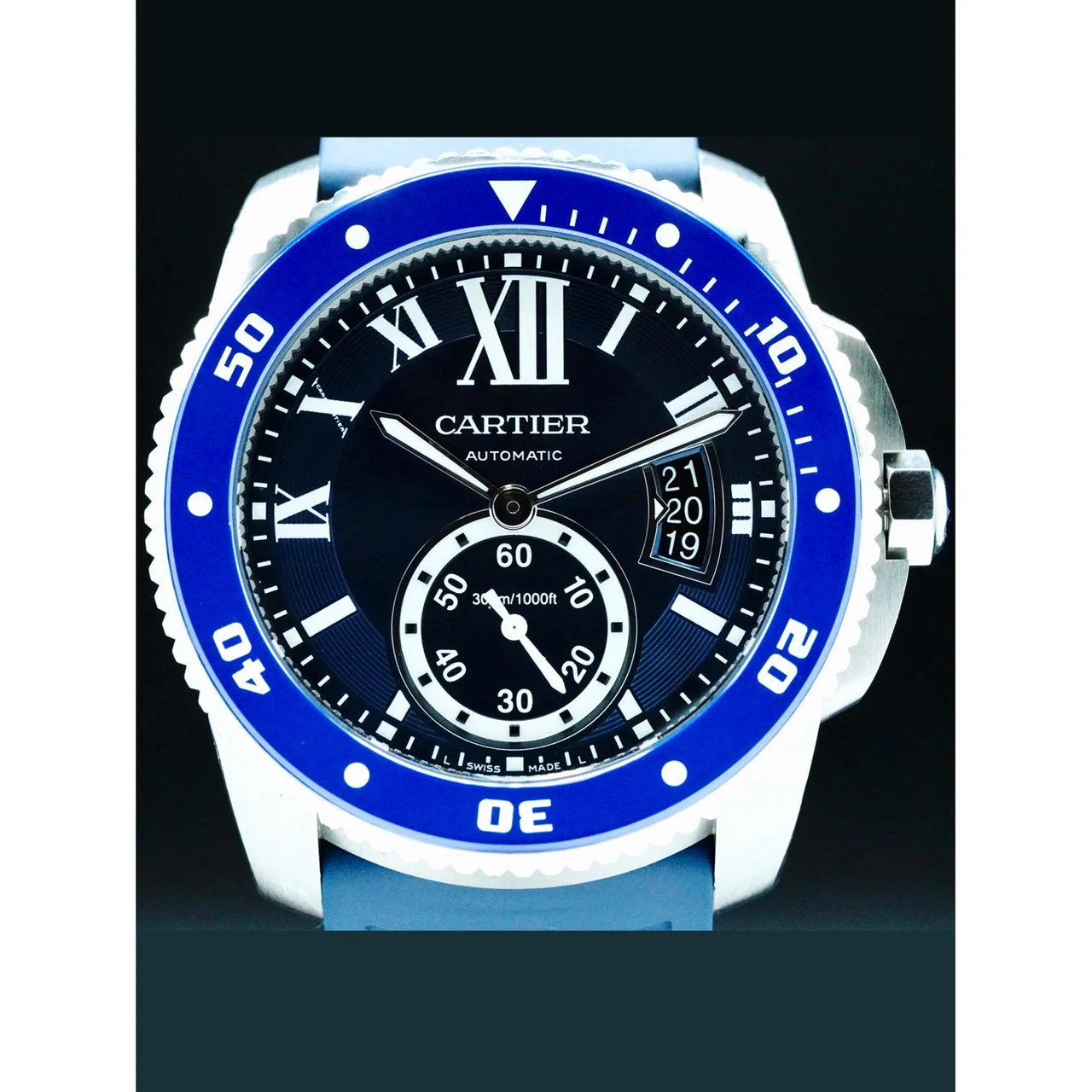 Cartier Calibre de Diver 210000078153 42 mm kol saati