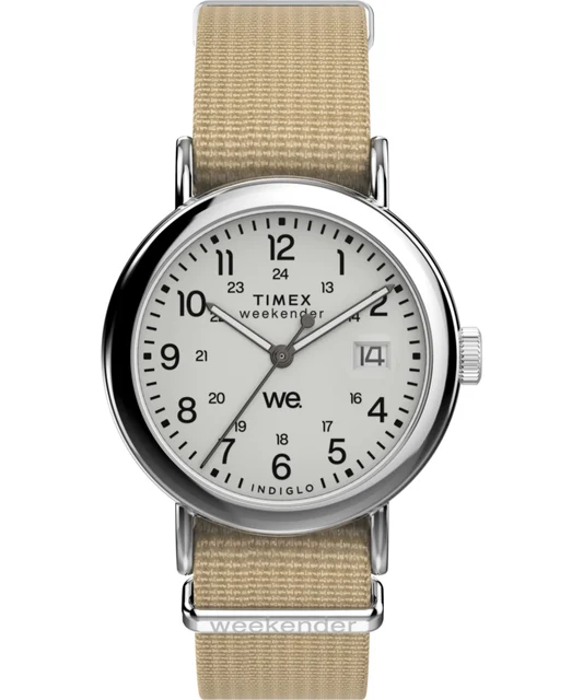 Timex Weekender 37mm Fabric Strap Watch TW2Y09100VQ kol saati